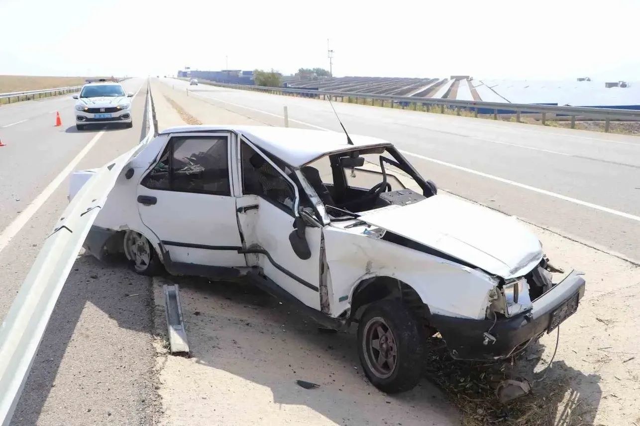 Karaman-Ereğli Yolunda Trafik Kazası: 1 Yaralı