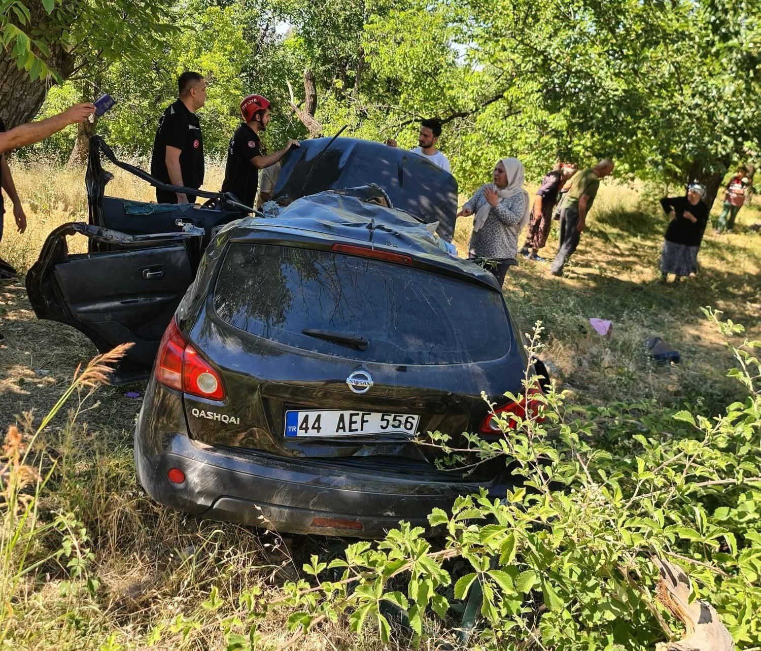 Malatya Yeşilyurt'ta Trafik Kazası: Sürücü Yaralandı