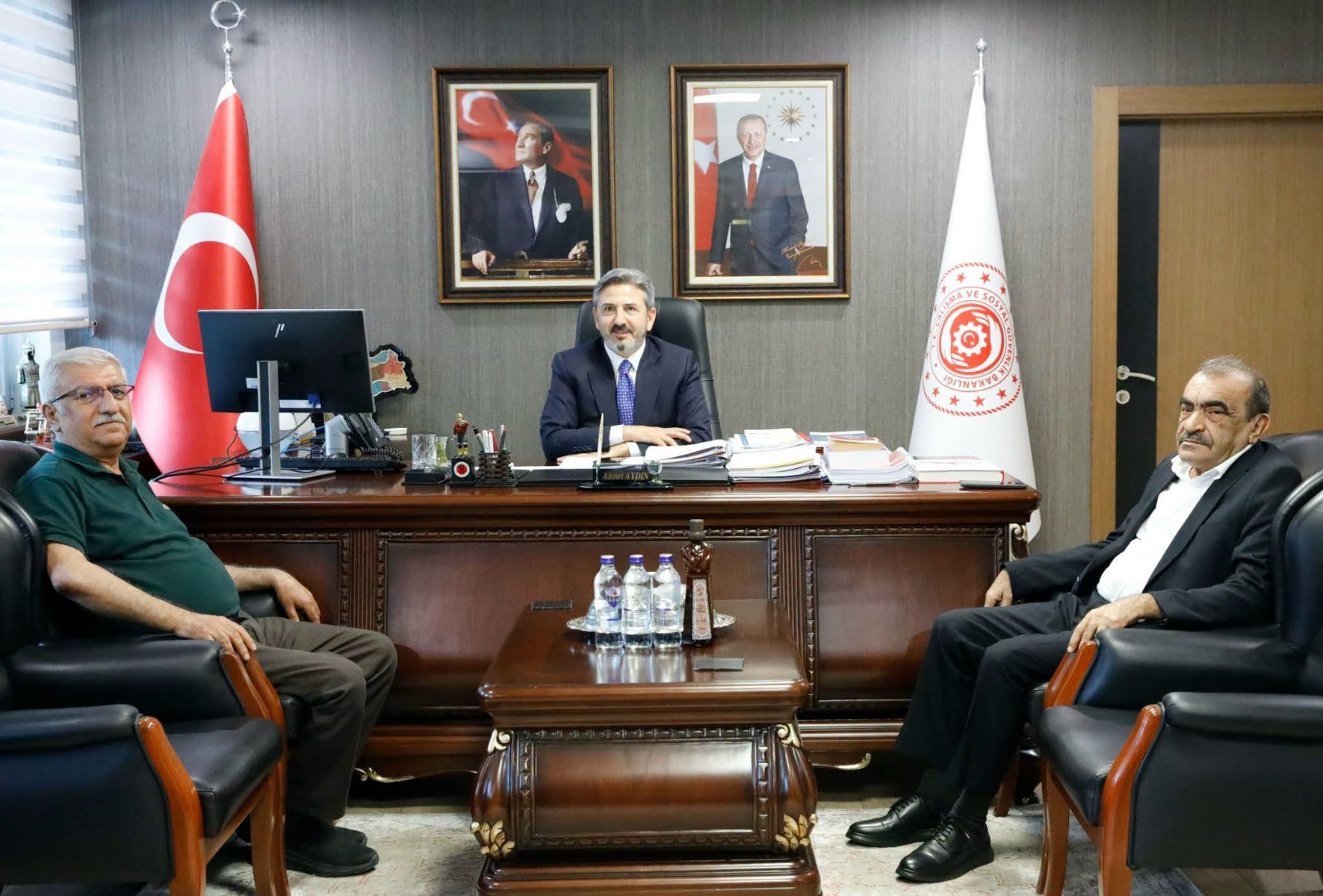 Başkan Dişkaya'dan Bakan Yardımcısı Aydın'a Ziyaret