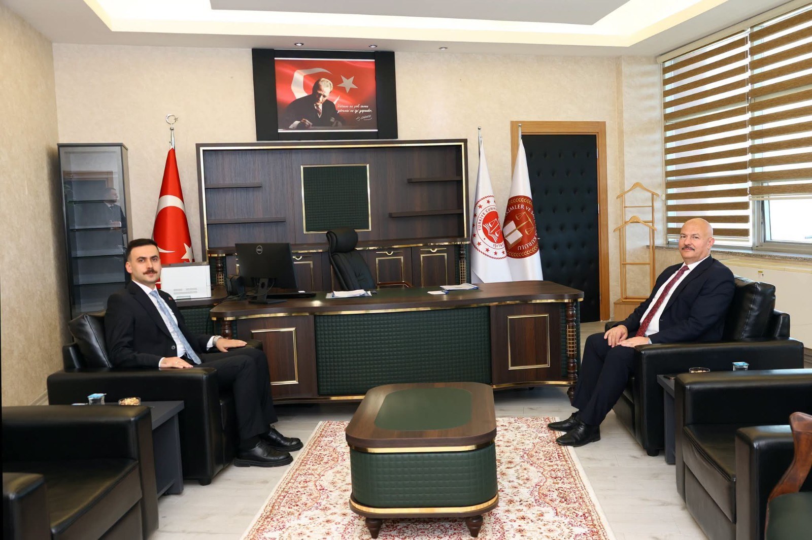 Vali Küçük'ten Yeni Başsavcı Celbek'e ve Baro Başkanına Ziyaret