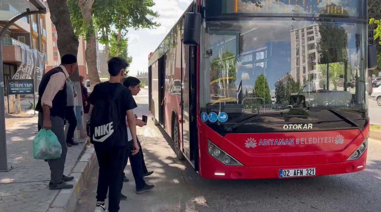 Adıyaman Belediyesi 15 Temmuzda Ücretsiz Toplu Taşıma Duyurusu