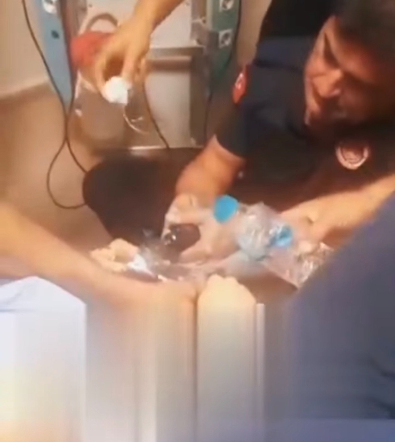 Adıyaman'da Kadın Blender Makinesine Elini Kaptırdı