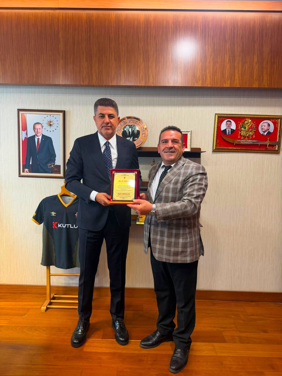 TBMM Üyesi İshak Şan'dan Ziyaret Teşekkürü