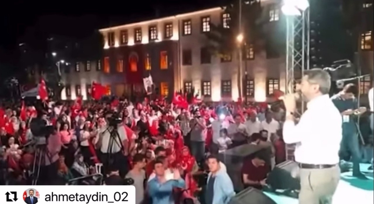 Bakan Yardımcısı Aydın'dan 15 Temmuz Mesajı