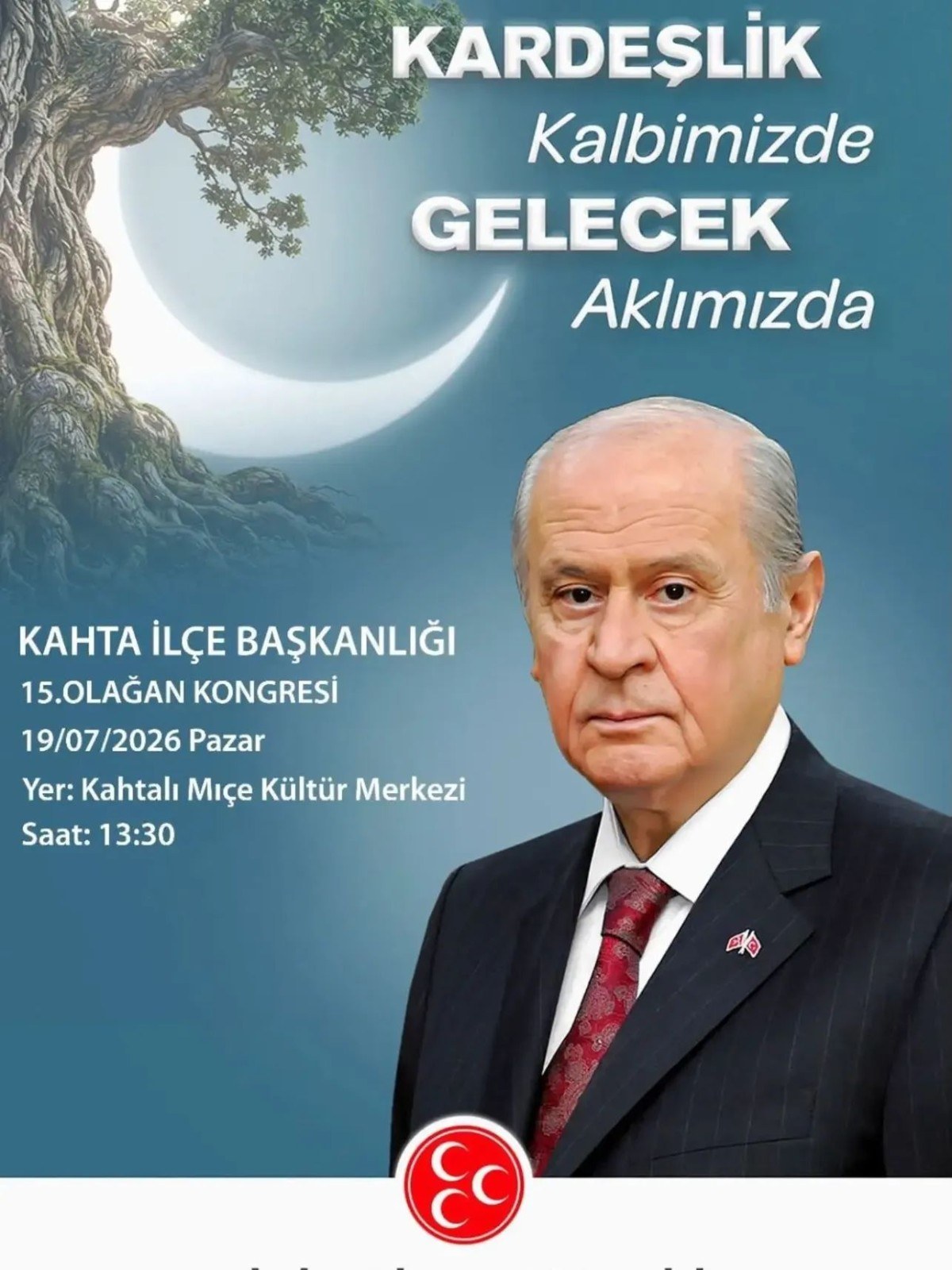 MHP Kahta İlçe Kongresi'ne Davet
