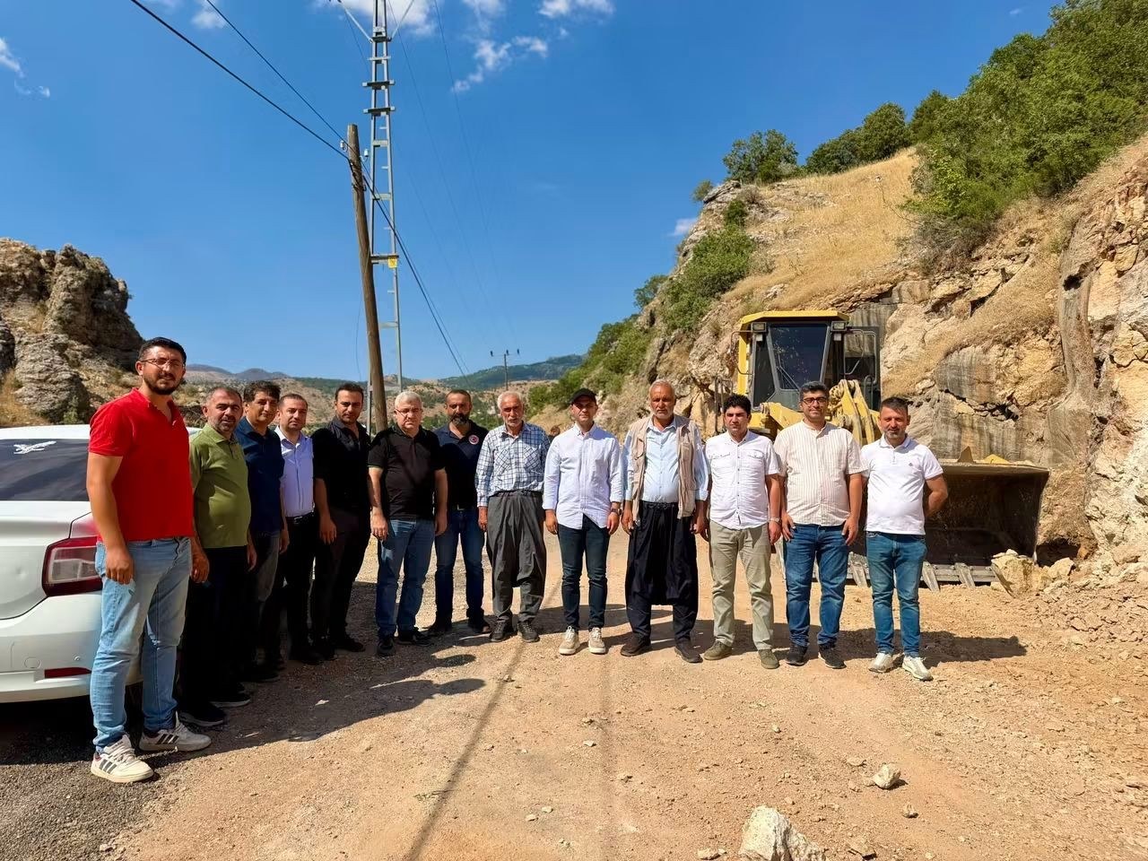 Ahmet Hoca Akçalı Yazıbaşı Yolunda Çalışmalar Başlıyor