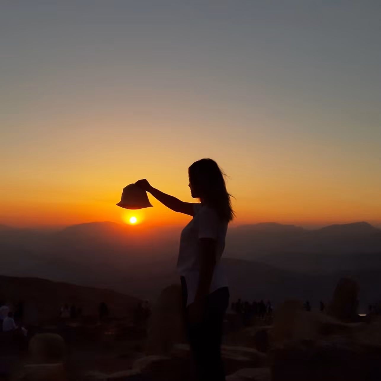 Nemrut Dağında Güneşin Doğuşu