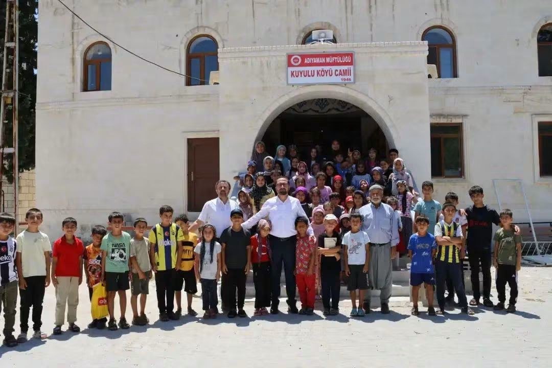 Adıyaman Kuyulu Köyü Camii Yeniden İbadete Açıldı
