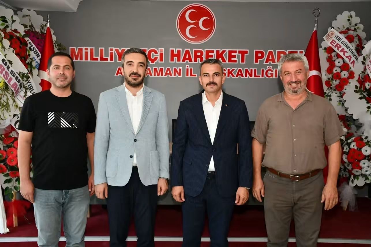 Mehmet Torunoğlu'ndan MHP Adıyaman İl Başkanı Önat'a Ziyaret