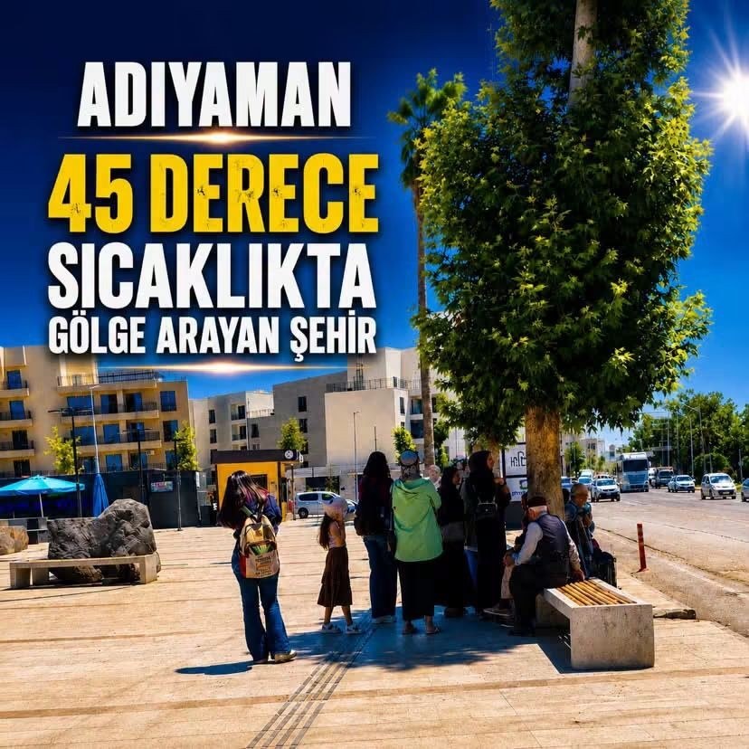 Adıyaman'da Yeşil Alan İhtiyacı Artıyor