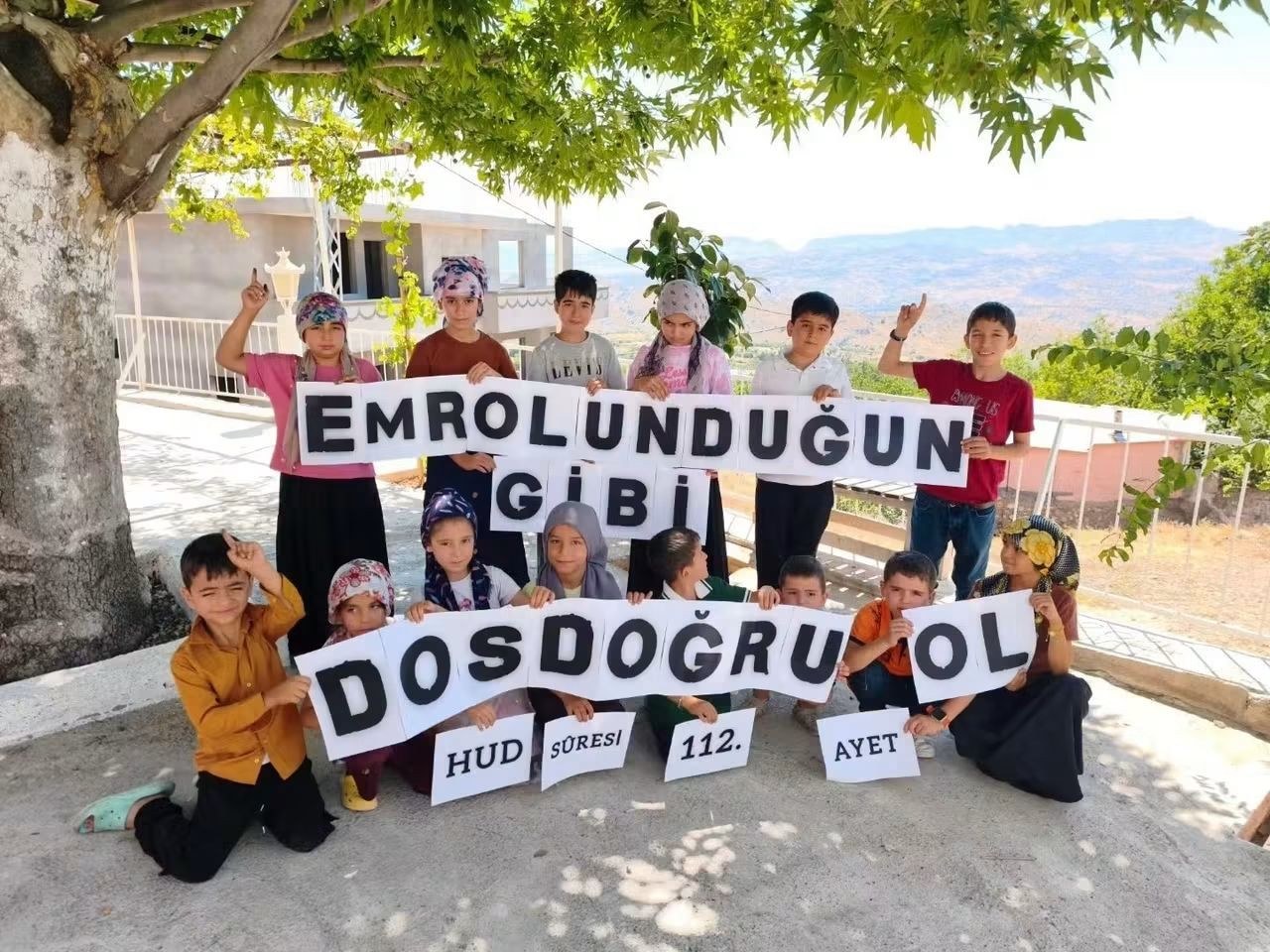 Gerger'de Yaz Kur'an Kursu Etkinliği Düzenlendi