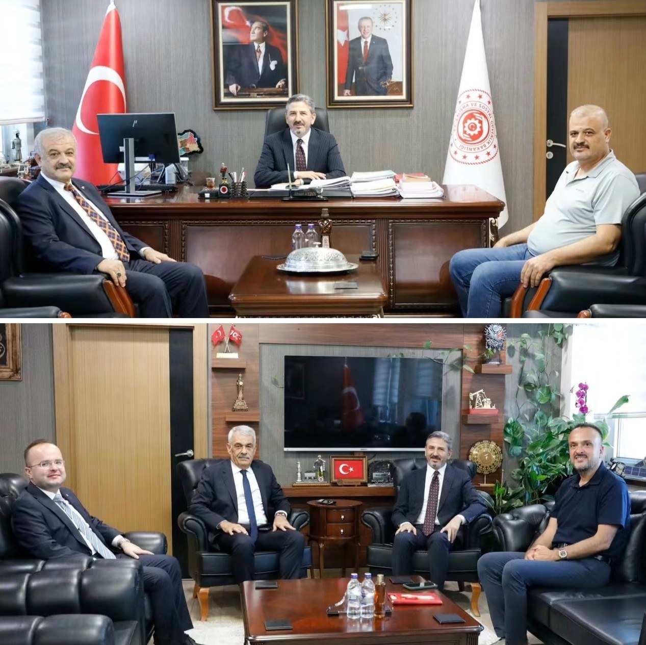 Bakan Yardımcısı Aydın Önemli İsimleri Ağırladı
