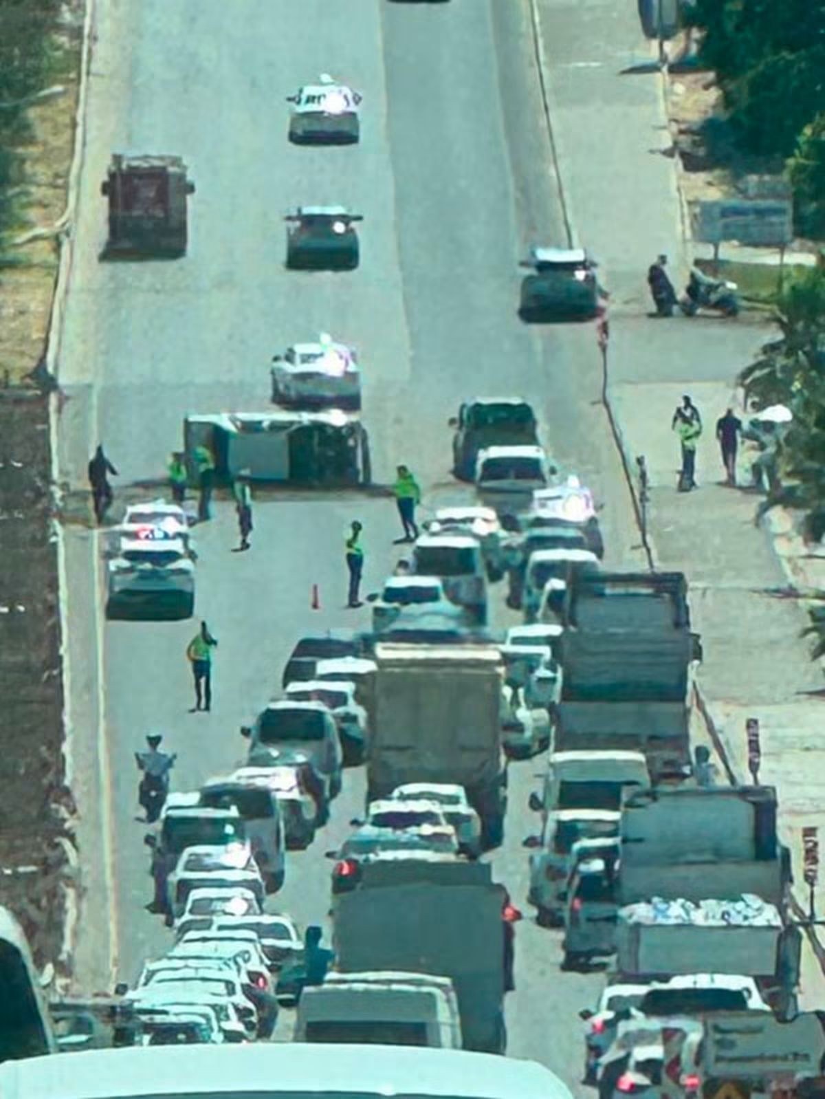 Adıyaman Eğriçayı Köprüsü'nde Trafik Kazası