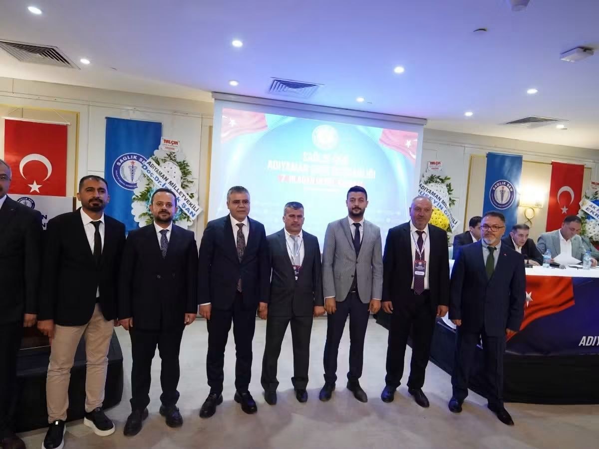 Sağlık-Sen Adıyaman Şubesinde Yakup Çelik Seçildi