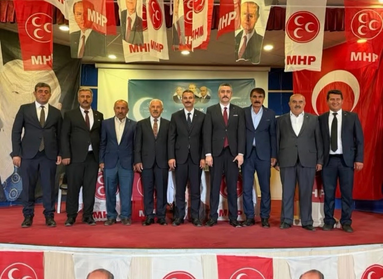 MHP Sincik İlçe Kongresi Coşkuyla Yapıldı