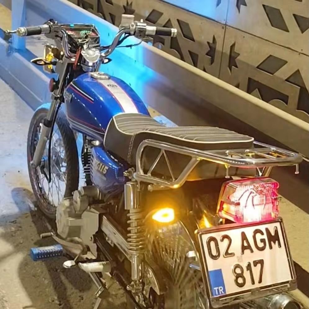 Adıyaman'da Park Halindeki Motosiklet Çalındı