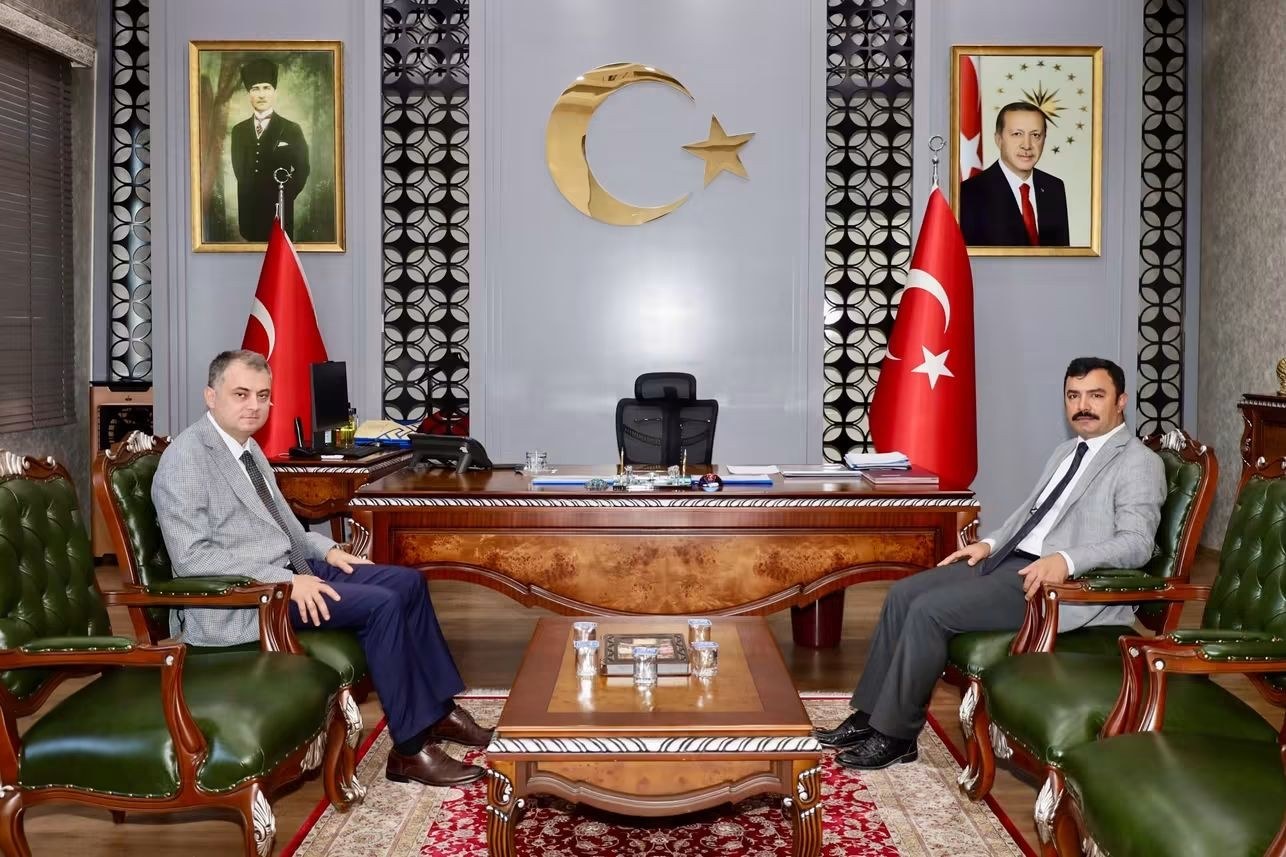 Kahta Cumhuriyet Başsavcısından Kaymakamlığa İade Ziyareti