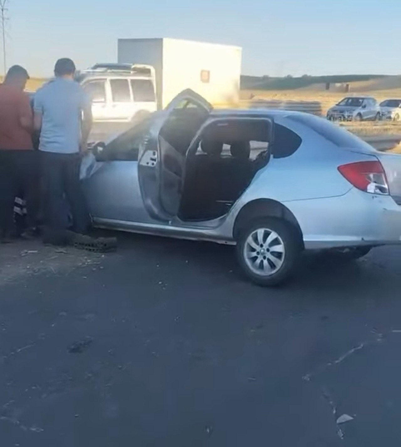 Adıyaman Gölbaşı Karayolunda Trafik Kazası
