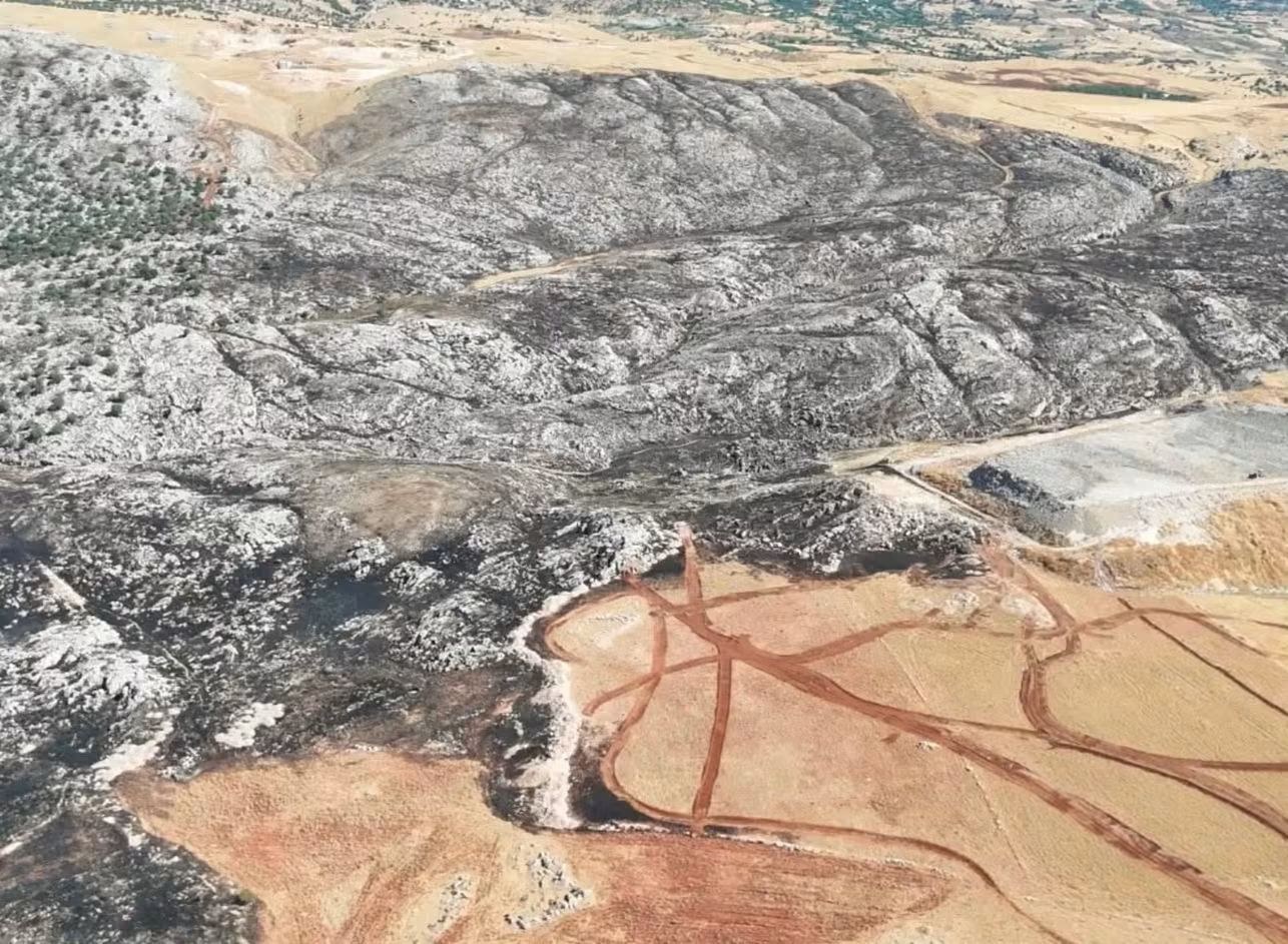 Adıyaman'daki Orman Yangını Kontrol Altına Alındı