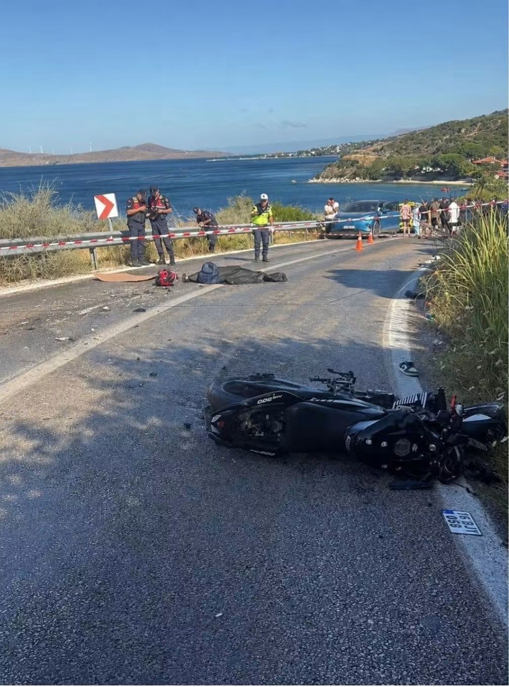 Erdek'te Motosiklet Kazası: Bir Ölü