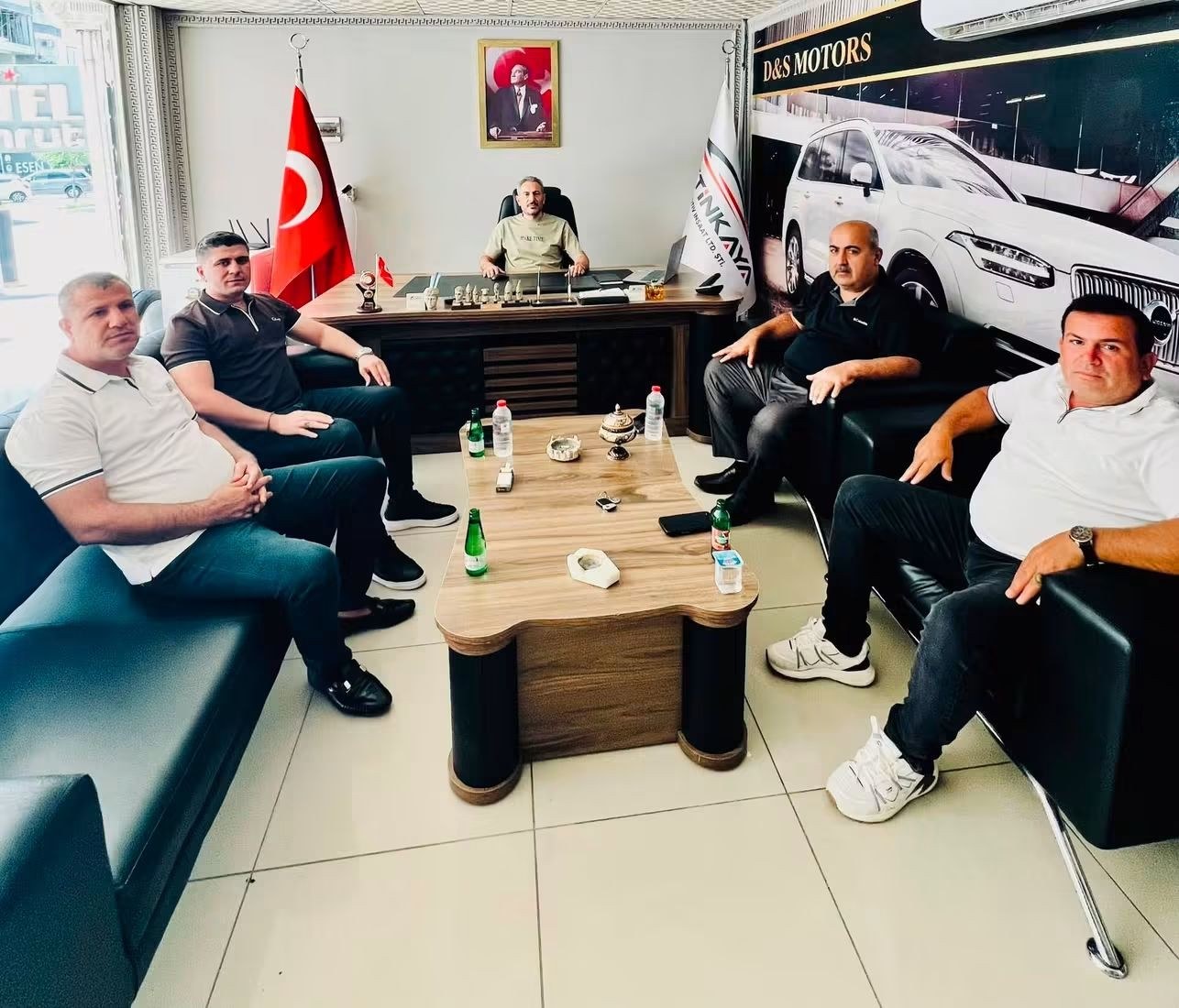MHP Kahta İlçe Başkanlığı'ndan Esnaf Ziyareti