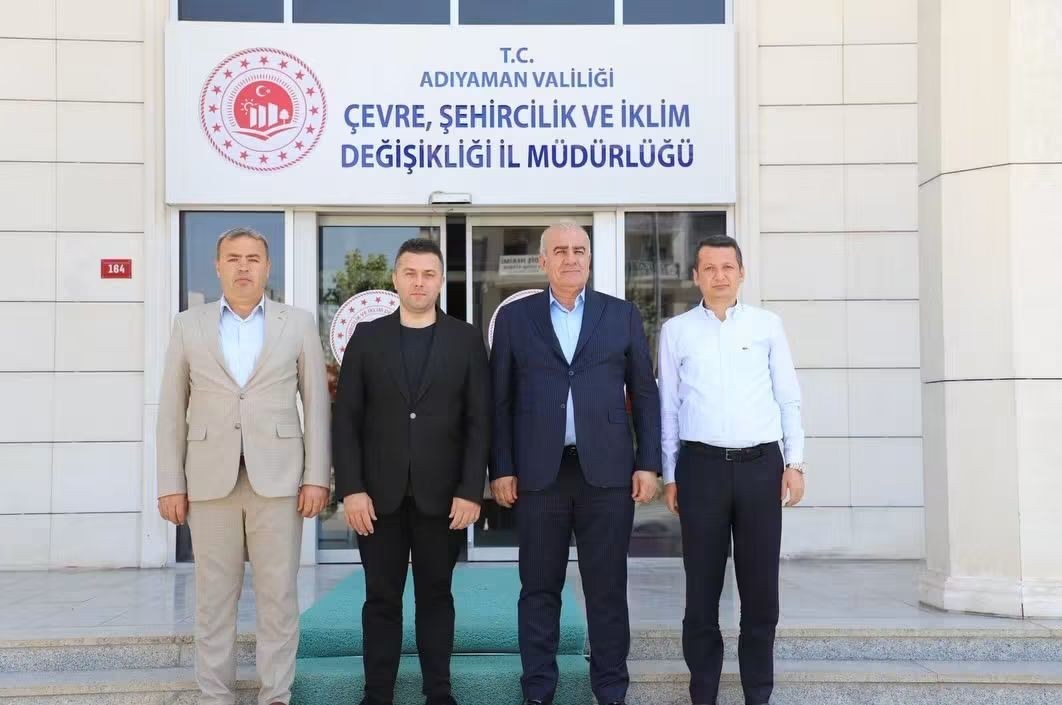 Milletvekili Hüseyin Özhan'dan Adıyaman İl Müdürlüğüne Hayırlı Olsun Ziyareti