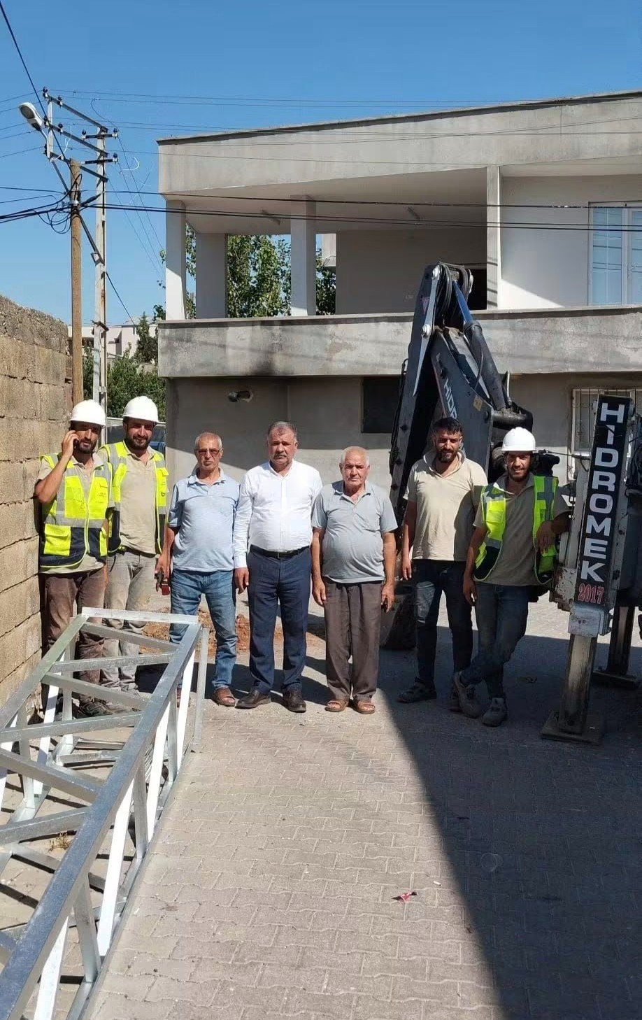 Salkımbağı Köyü Elektrik Şebekesi Yenileniyor