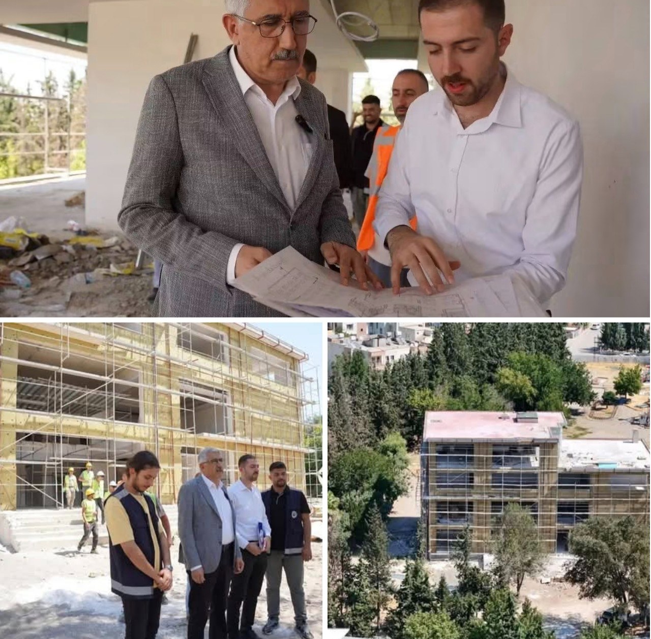 Kahta Belediye Başkanı Hallaç Gençlik Merkezini İnceledi