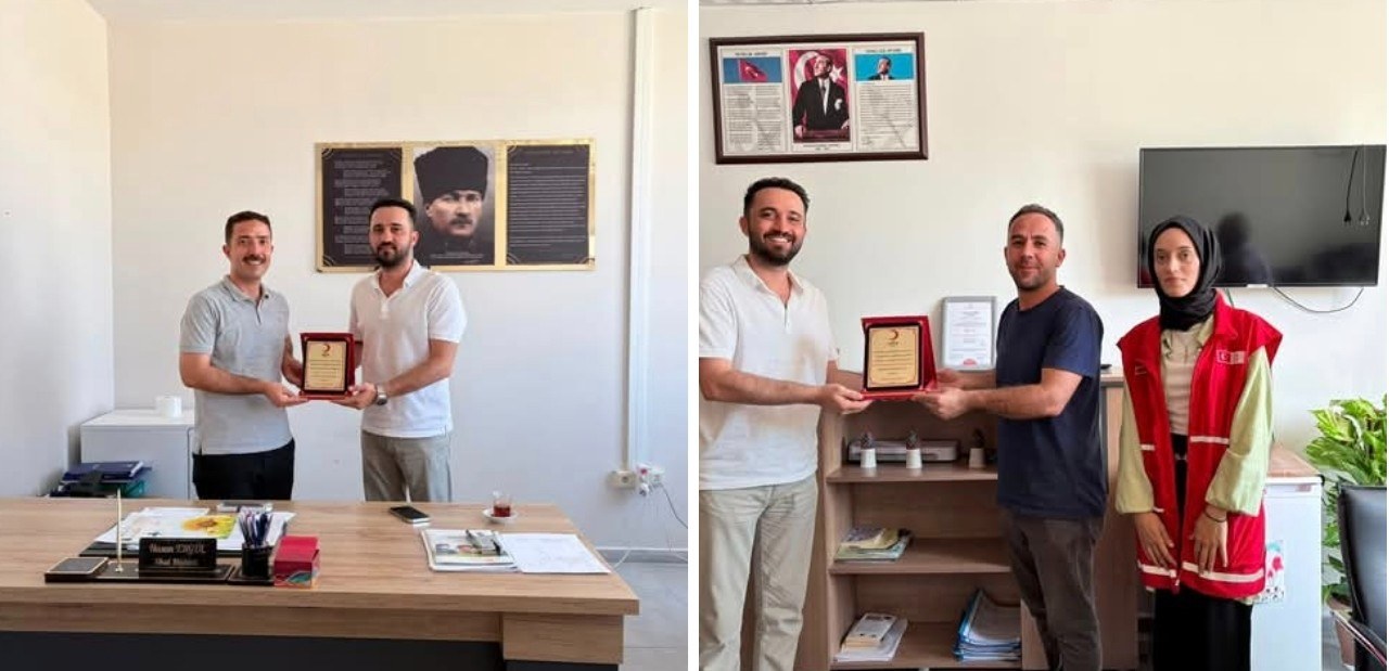 Kahta Kızılay'dan Anaokullarına Teşekkür Ziyareti