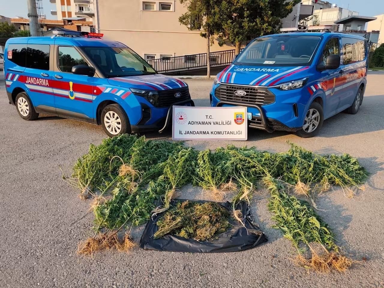 Kahta'da Uyuşturucu Operasyonunda İki Şüpheli Yakalandı