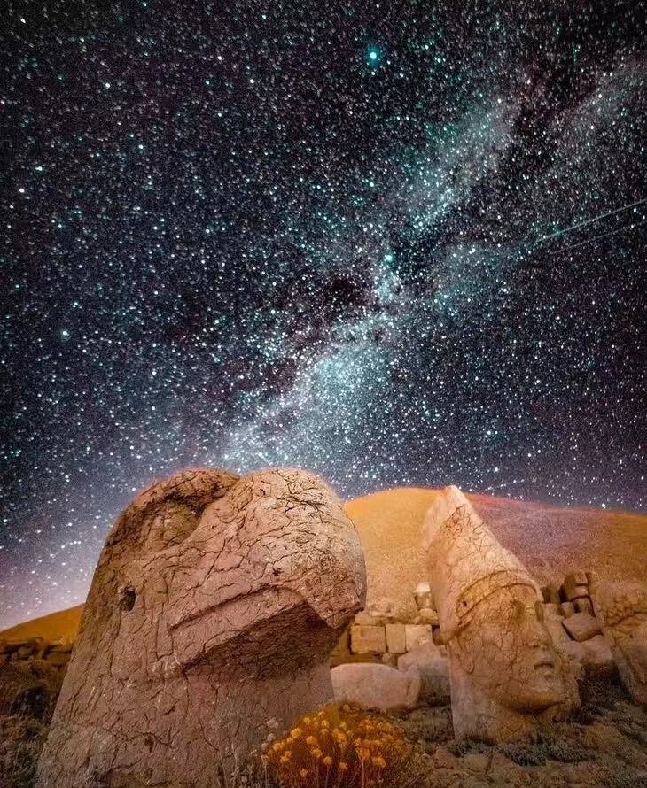 Adıyaman Nemrut Dağı'nda Meteor Yağmuru Şöleni