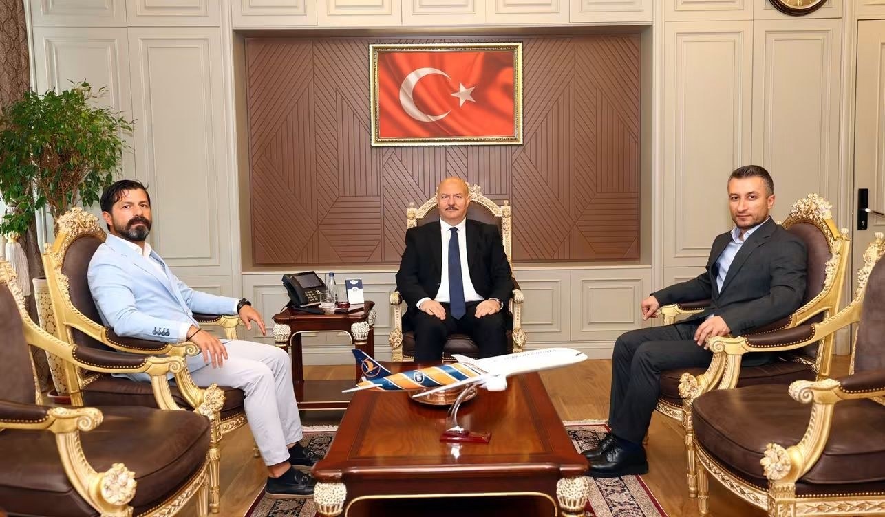 Vali Abdullah Küçük'ü Türk Havayolları Temsilcileri Ziyareti Gerçekleşti