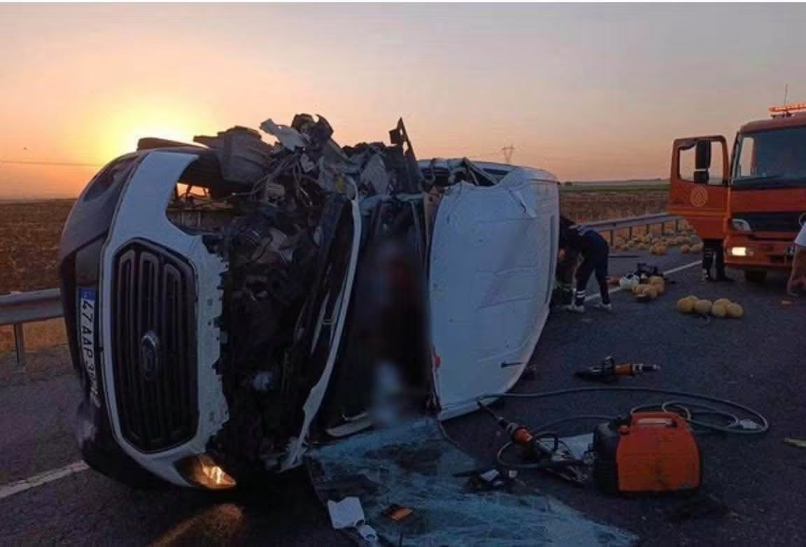 Diyarbakır Çınar'da Trafik Kazası: 2 Ölü