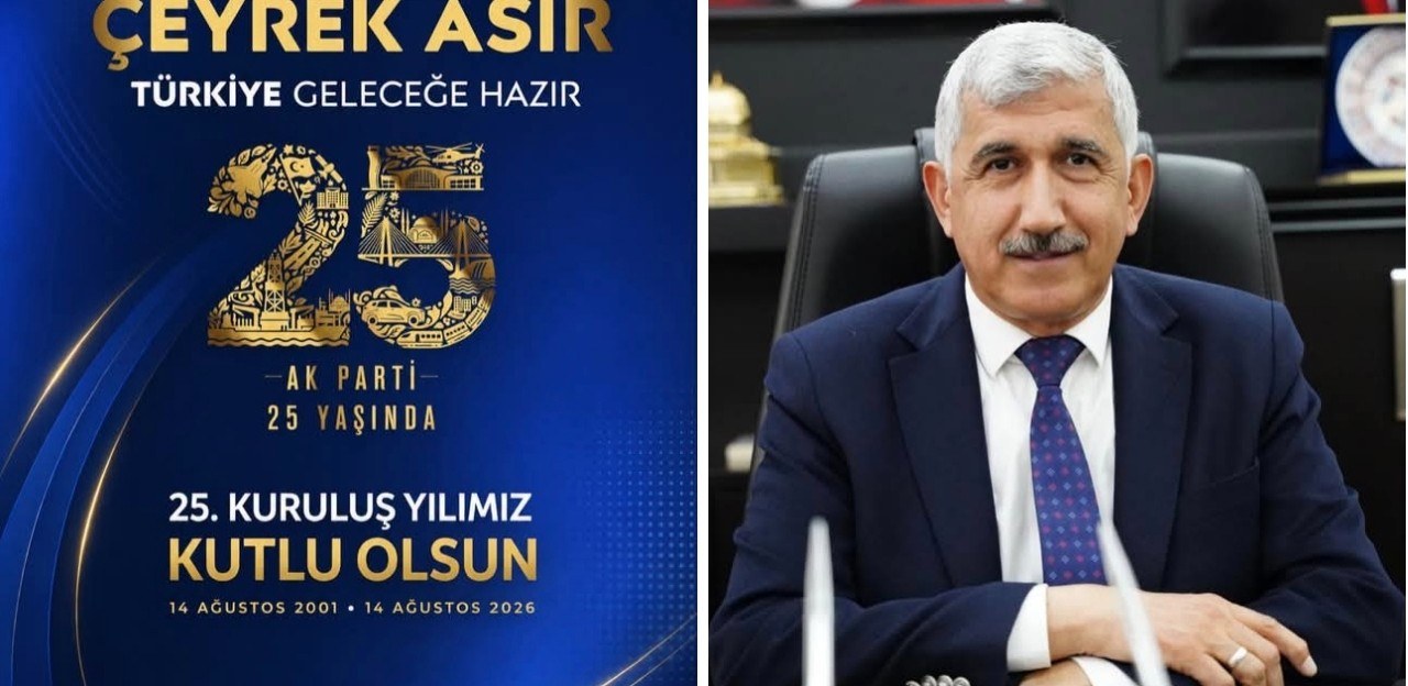 Başkan Hallaç'tan AK Parti'ye Kutlama Mesajı