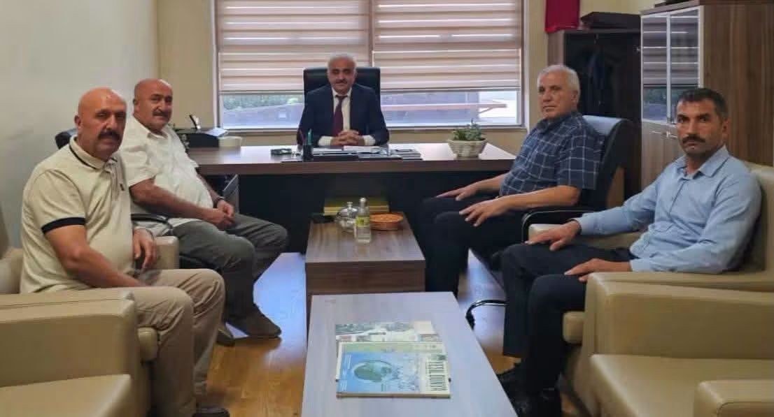 Gerger AK Parti İlçe Teşkilatından Ziya Polat'a Ziyaret