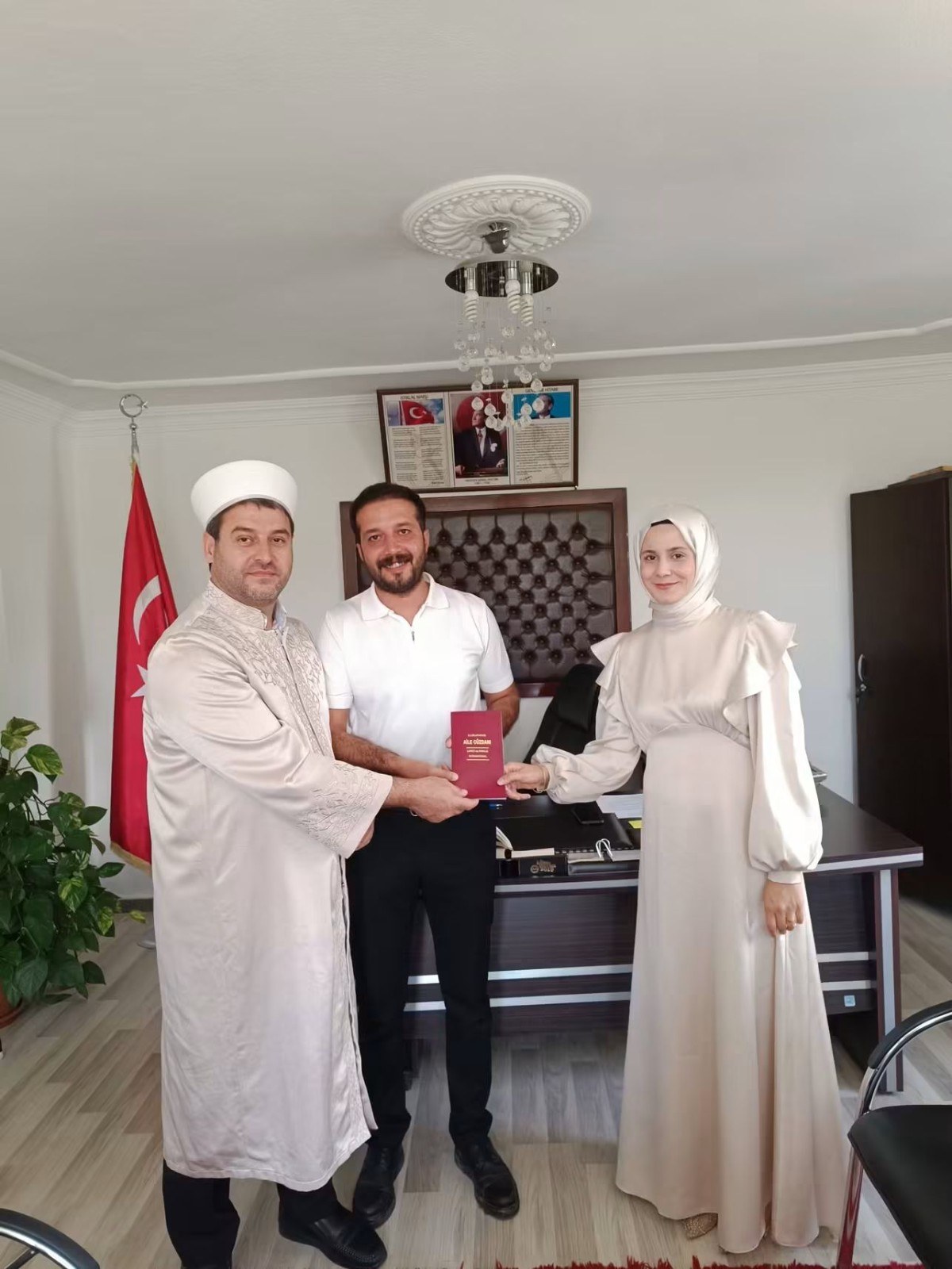 Sincik İlçe Müftülüğünde Resmi Nikah Merasimi