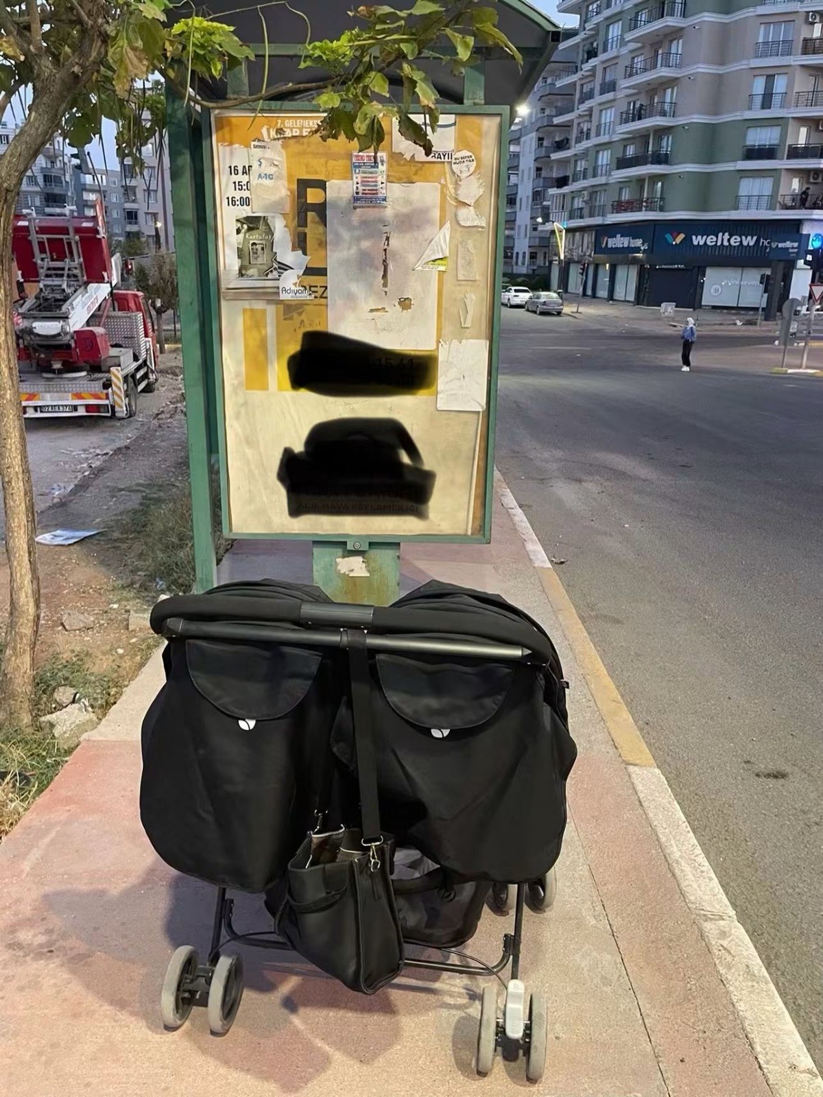 Kahta Filistin Caddesi'nde Durak Sorunu