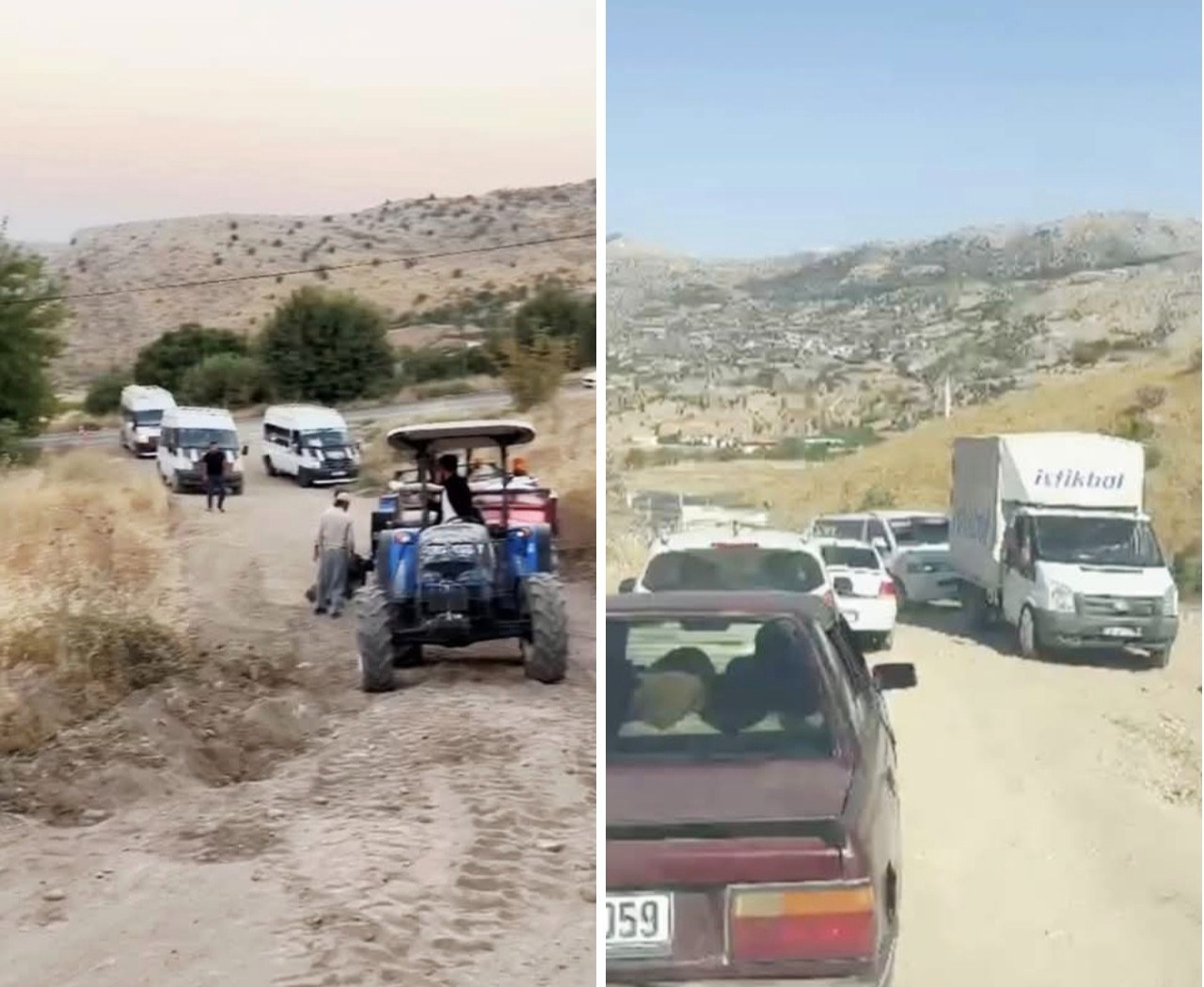 Sincik-Kahta Kara Yolunda Ulaşım Sorunu Sürüyor