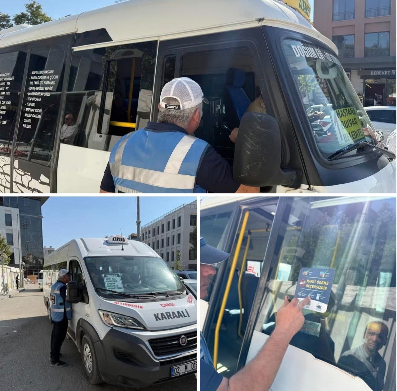 Adıyaman'da Toplu Taşımaya Klima Denetimi
