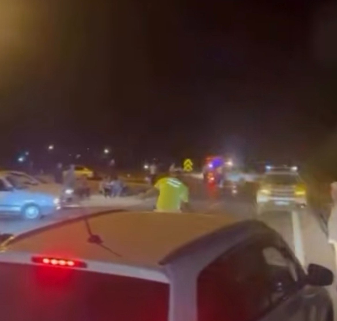 Adıyaman-Kahta Yolunda Trafik Kazası Meydana Geldi