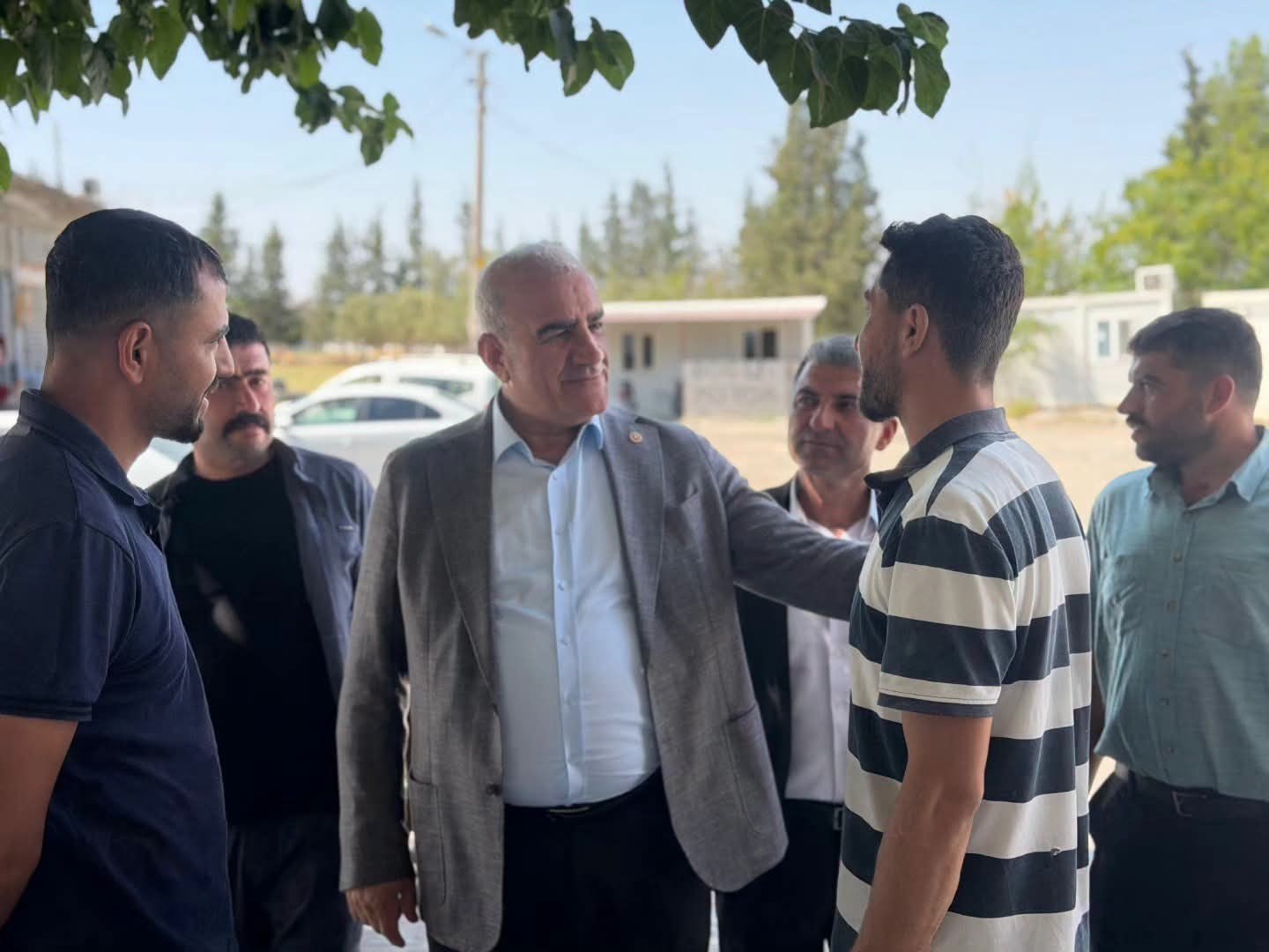 Milletvekili Hüseyin Özhan Samsat'ta Esnaf Ziyareti Yaptı