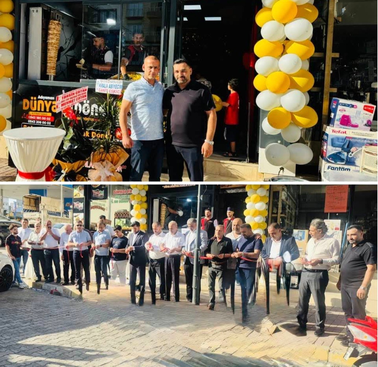 Siyasetçi ve İş İnsanı Abdulvahap Can Dünya Döner İşletmesi Açılışı Gerçekleştirdi
