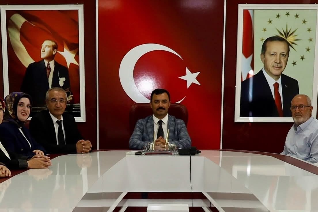 AK Parti Kahta İlçe Teşkilatından Kaymakam Soysal'a Ziyaret