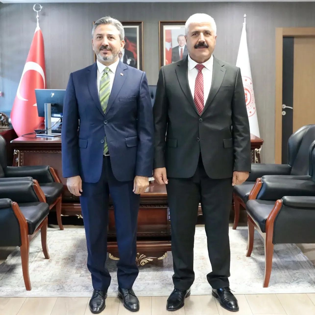 Bölükyayla Belediye Başkanı Turan Ankara'da Bakan Yardımcısı Aydın'ı Ziyaret Etti