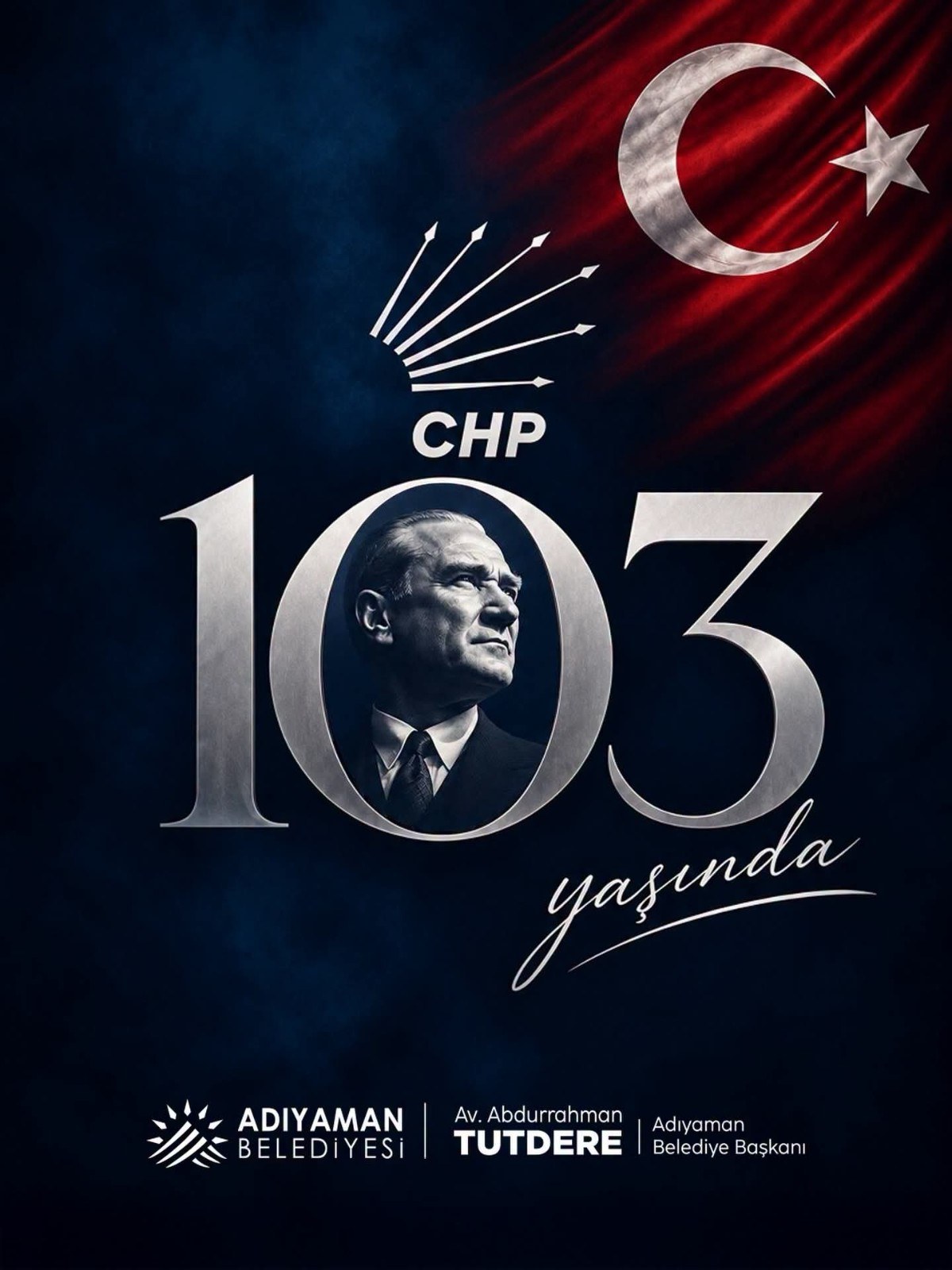 Adıyaman Belediye Başkanı Tutdere'den CHP Mesajı