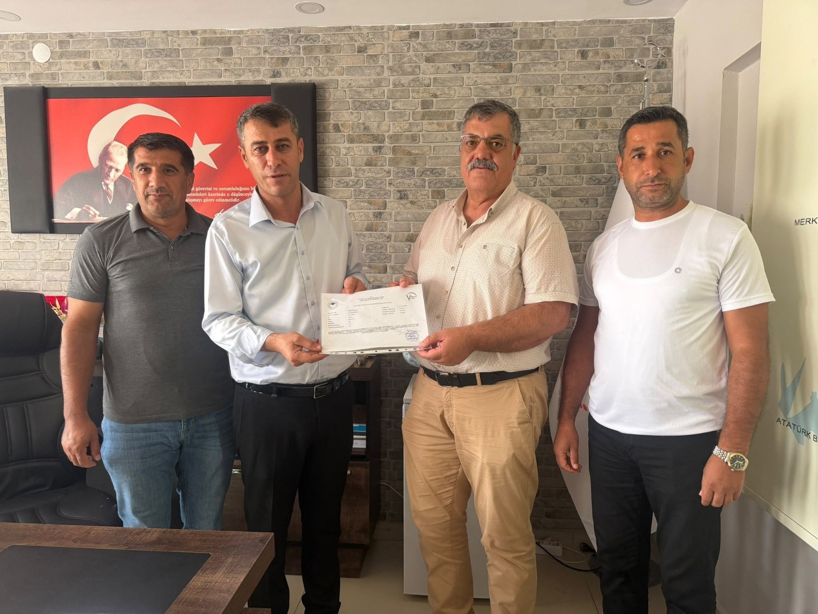 Kahta'da Bir İşletme Sağlık Sertifikası Aldı