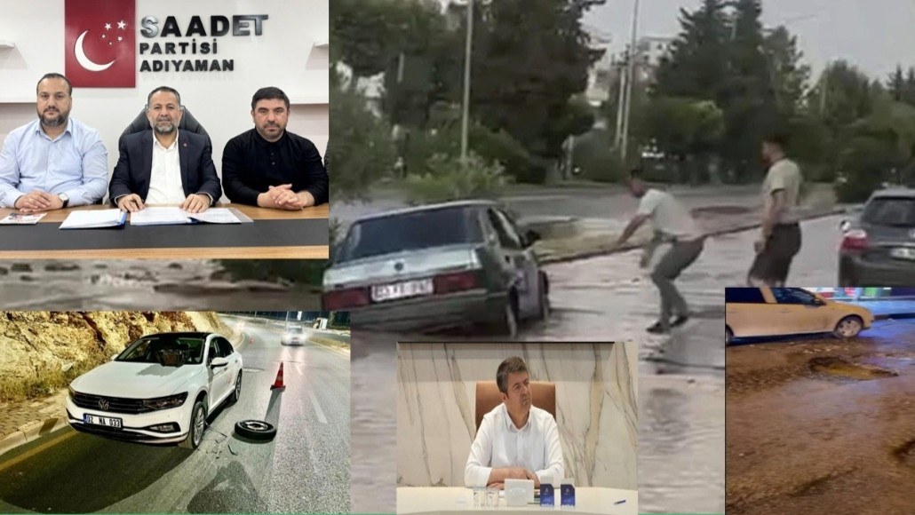 Saadet Partisi'nden Adıyaman Belediyesi'ne Altyapı Eleştirisi