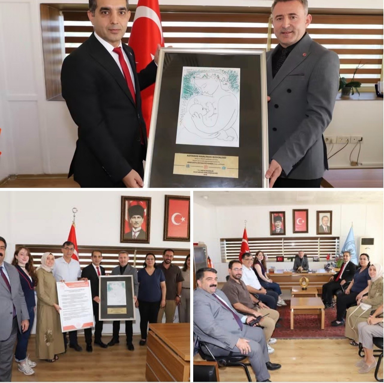 Adıyaman Havalimanı Bebek Dostu Kurum Oldu