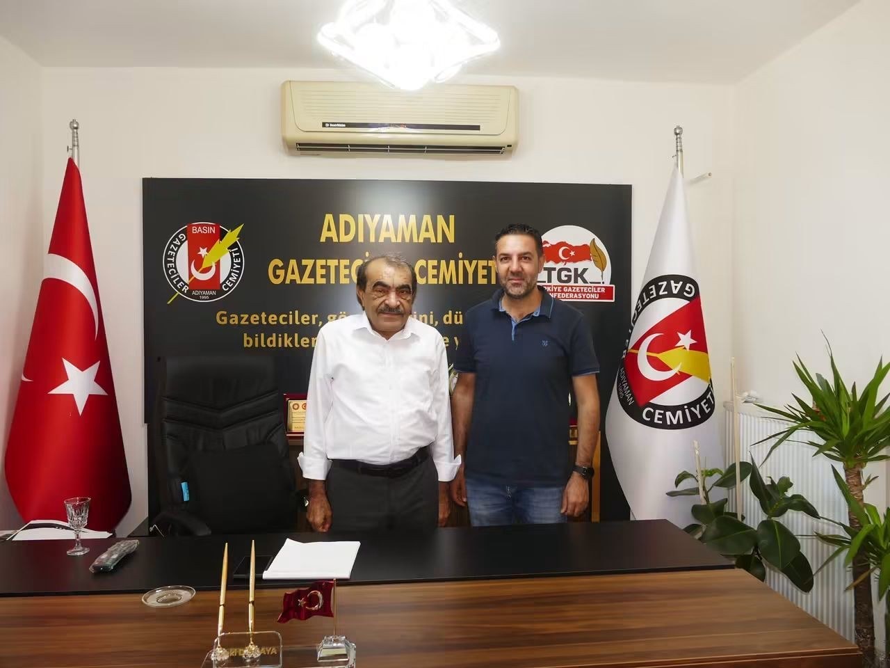 Mahir Alan Adıyaman Gazeteciler Cemiyetinde Görevlendirildi