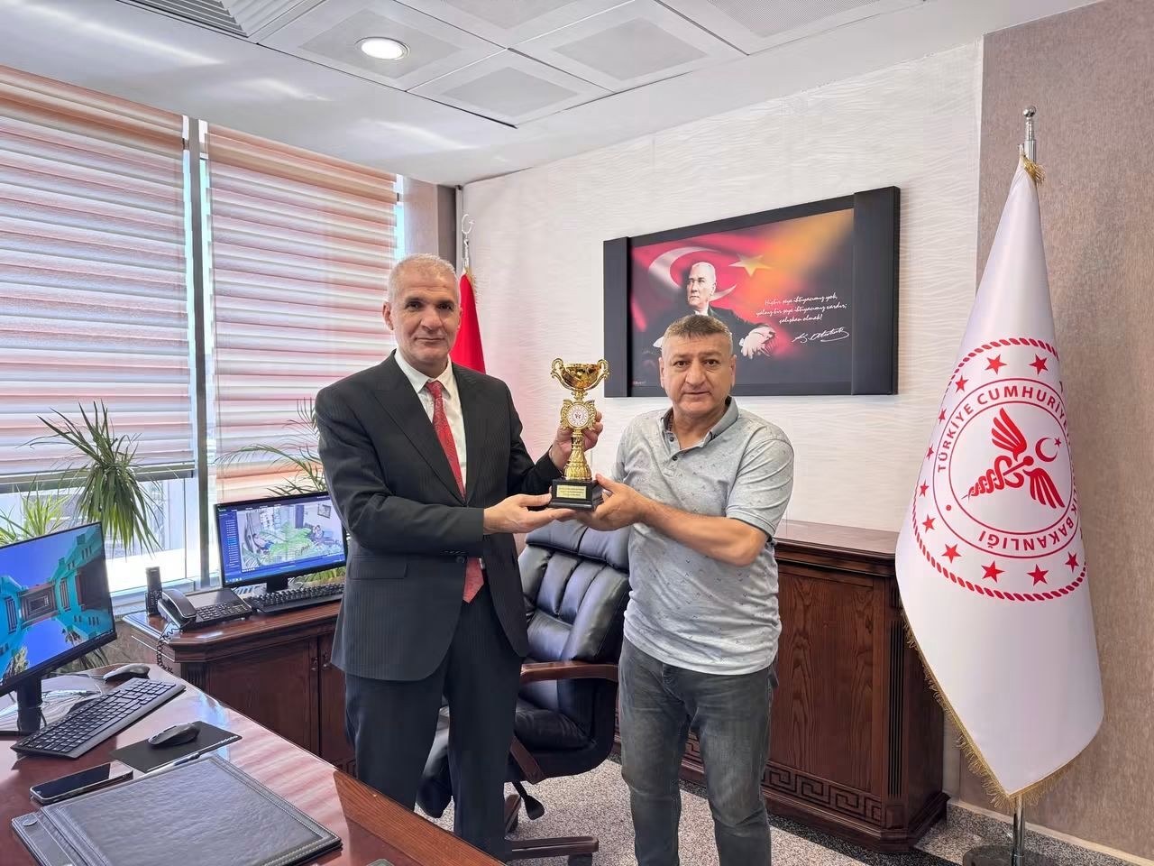 Yeşilay Futbol Turnuvası Başarısı Kutlandı